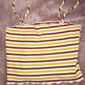 Striped tank top